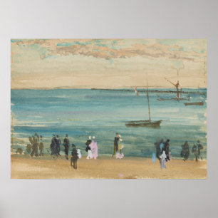James Whistler - Southend Pier Poster