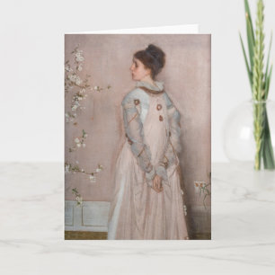 James Whistler - Symphonie in Fleisch, Farbe und R Karte