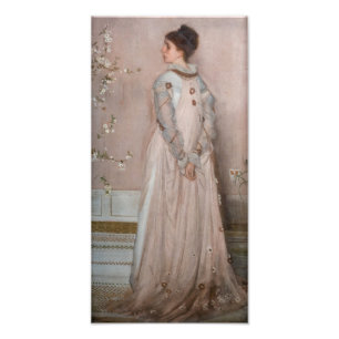 James Whistler - Symphonie in Fleischfarbe und Ros Fotodruck