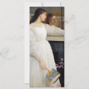 James Whistler - Symphonie in Weiß Nr. 2 Einladung