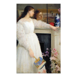 James Whistler - Symphonie in Weiß Nr. 2 Fotodruck