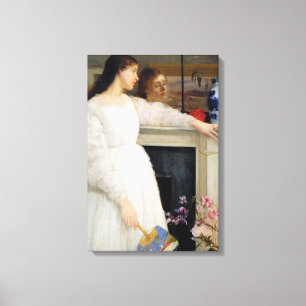 James Whistler - Symphonie in Weiß Nr. 2 Leinwanddruck