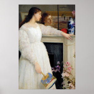 James Whistler - Symphonie in Weiß Nr. 2 Poster