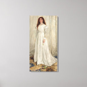 James Whistler - Symphony in White No. 1 Leinwanddruck