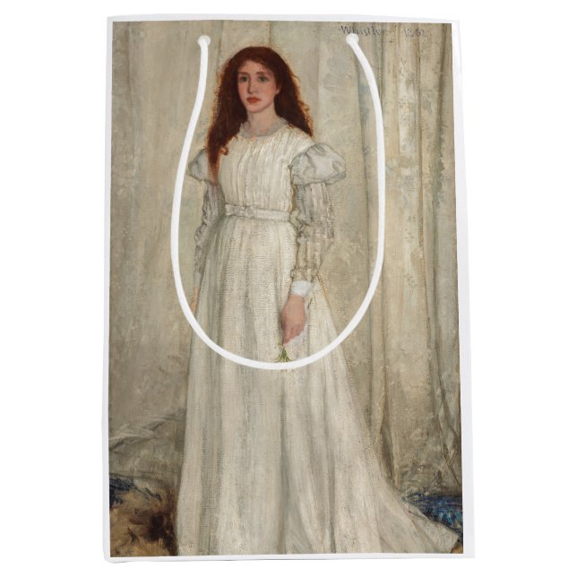 James Whistler - Symphony in White No. 1 Mittlere Geschenktüte (Vorderseite)