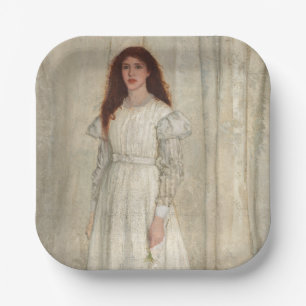 James Whistler - Symphony in White No. 1 Pappteller