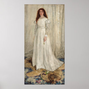 James Whistler - Symphony in White No. 1 Poster