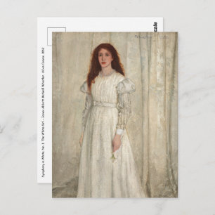 James Whistler - Symphony in White No. 1 Postkarte