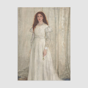 James Whistler - Symphony in White No. 1 Seidenpapier