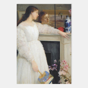 James Whistler - Symphony in White No. 2 Geschenkpapier Set