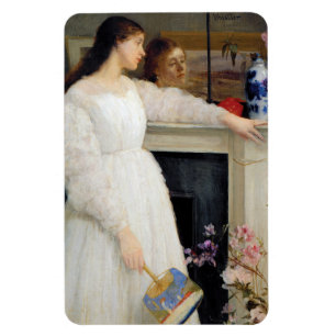James Whistler - Symphony in White No. 2 Magnet