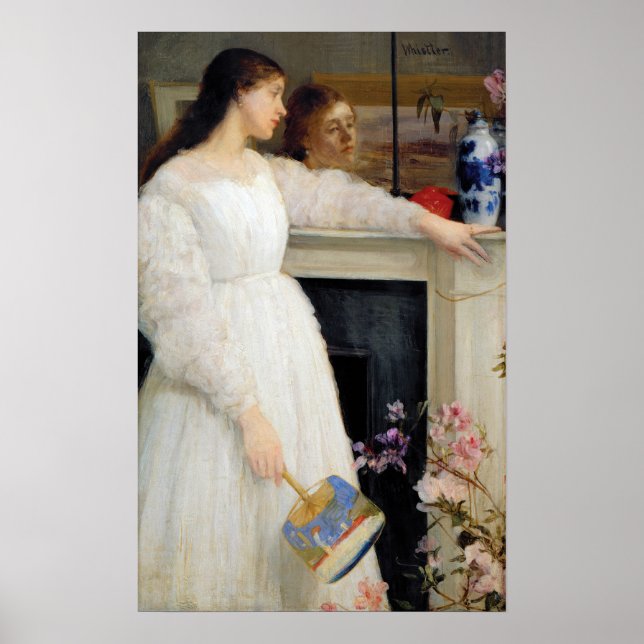 James Whistler - Symphony in White No. 2 Poster (Vorne)