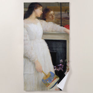 James Whistler - Symphony in White No. 2 Strandtuch