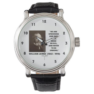 James zitiert unser Schicksal selbst gut oder böse Armbanduhr