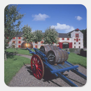 Jamesons Whisky Heritage Centre, Midleton Quadratischer Aufkleber