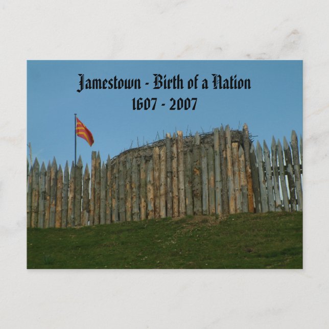 Jamestown - Geburt einer Nation, 1607 - 2007 Postkarte (Vorderseite)