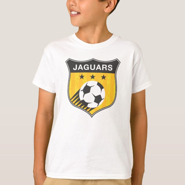 Jamestown Jaguar-Fußball-T - Shirt (Vorderseite)