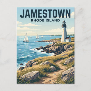 Jamestown, Rhode Island Postkarte