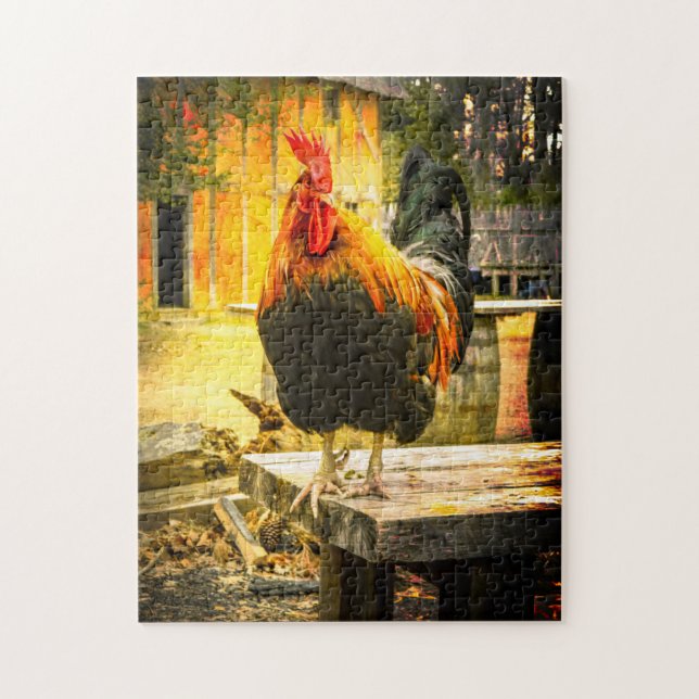Jamestown Rooster Puzzle (Vertikal)
