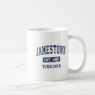 Jamestown Virginia Va Vintage Gegründet Sports D Kaffeetasse