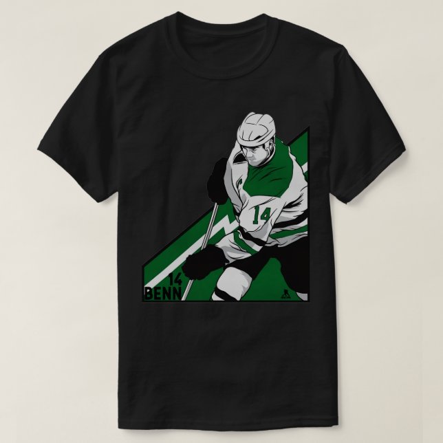 Jamie Benn Dallas Angle TShirt 2 (Design vorne)
