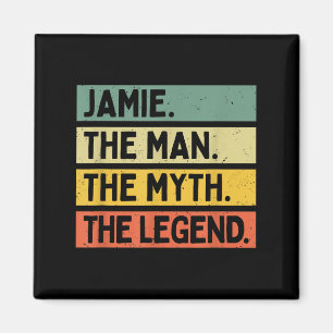 Jamie Der Mann der Mythos Die Legende Funny Person Magnet