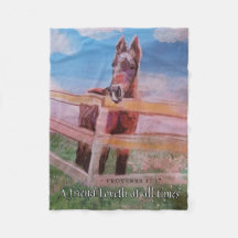 Jamie Freundin Fleece Decke