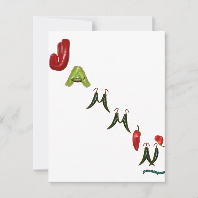 Jammin-Chili-Paprikaschoten (Vorderseite)