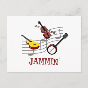 Jammin Postkarte