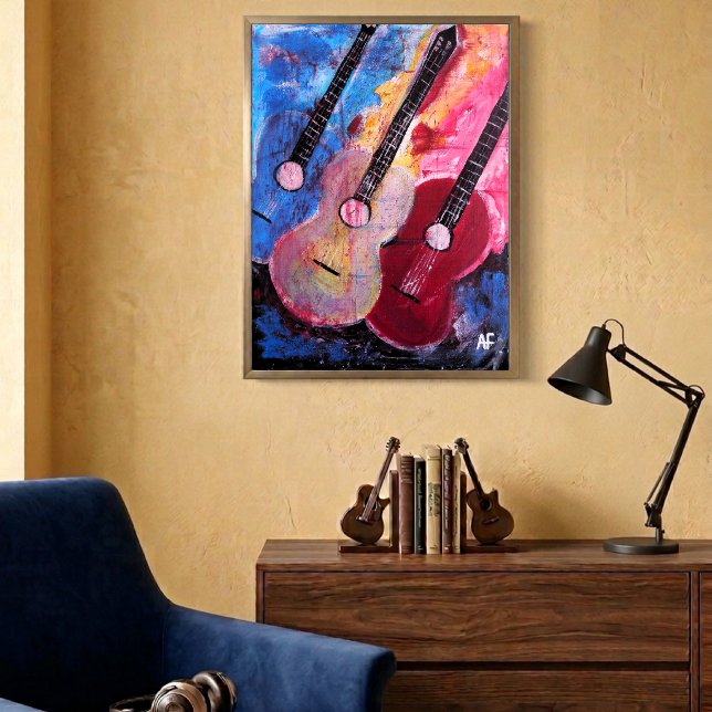 Jamming be Goode Gemälde von Alfred Fox Leinwanddruck (Von Creator hochgeladen)