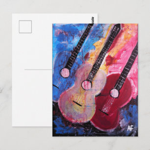 Jamming be Goode Gemälde von Alfred Fox Postkarte