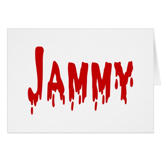 Jammy Card (Vorderseite (Horizontal))
