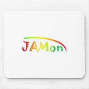 jamon weiße Mausunterlage Mousepad
