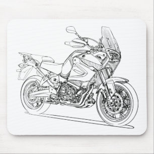 Jamswurzel SuperTenere 2012 Mousepad