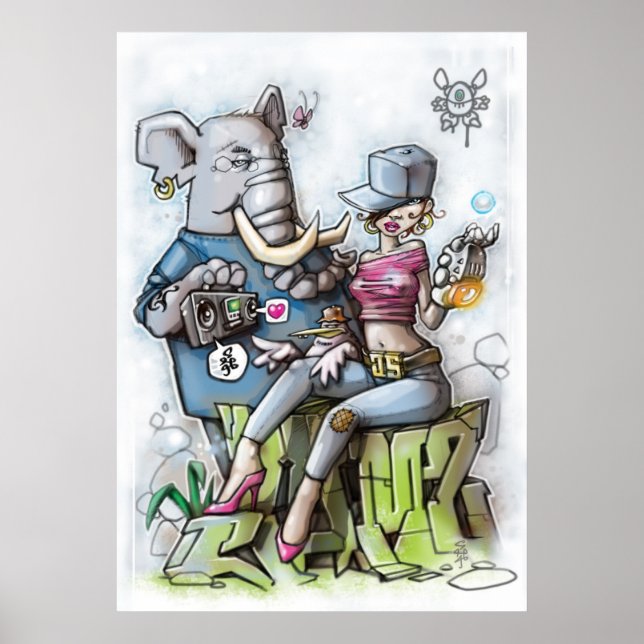 Jamz-Illustriert1 Poster (Vorne)