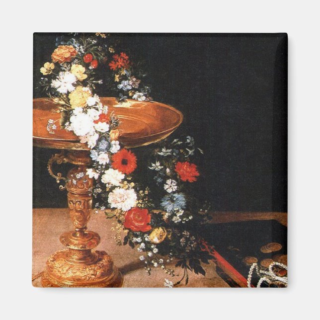Jan Brueghel Blume Magnet (Vorne)