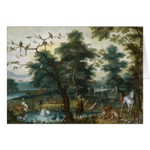 Jan Brueghel the Young - Paradies Landschaft