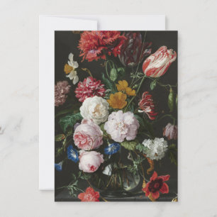 Jan Davidsz. De Heem - Stillleben mit Blume Dankeskarte