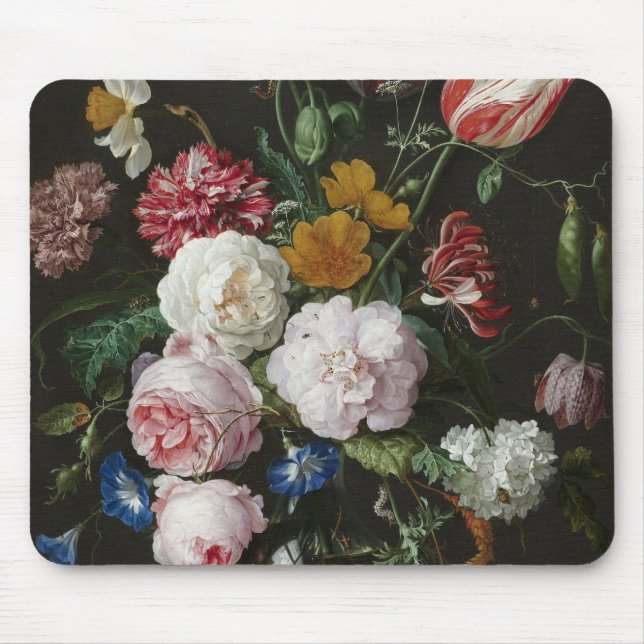 Jan Davidsz. De Heem - Stillleben mit Blume Mousepad (Vorne)