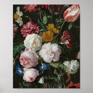Jan Davidsz. De Heem - Stillleben mit Blume Poster