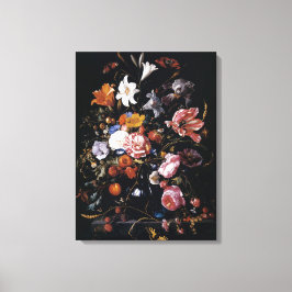 Jan Davidsz de Heems Vase lebendiger Blume Leinwanddruck