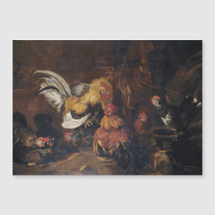 Jan Fyt Cockfight Magnetkarte