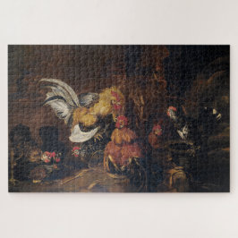 Jan Fyt Cockfight Puzzle