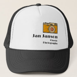 Jan Janson Classic Photography (or your name) Truckerkappe