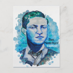 Jan Matzeliger - Black Inventar Postcard Postkarte