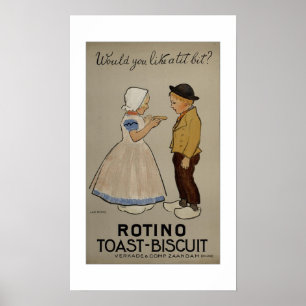 Jan Rinke ~ Rotino Toast-Keks Poster