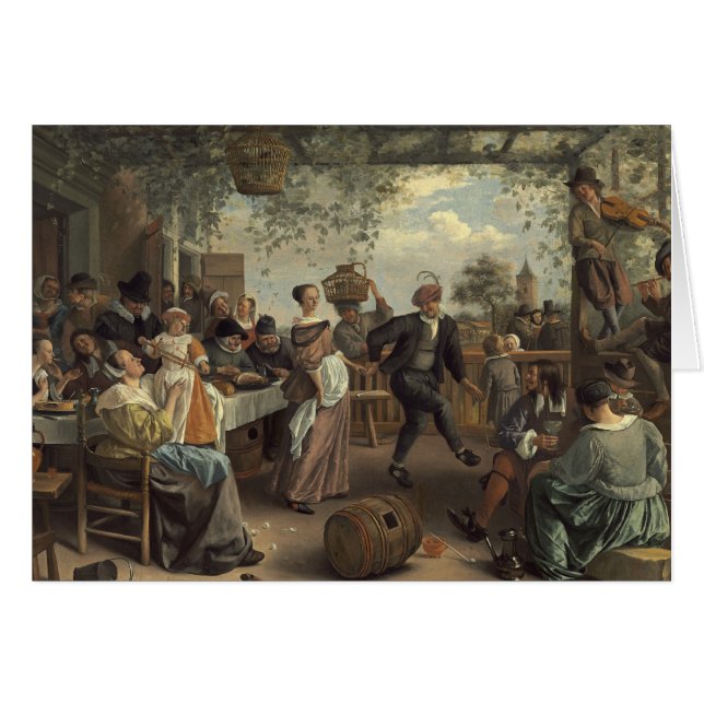 jan stieß das tanzende Paar (Vorderseite (Horizontal))
