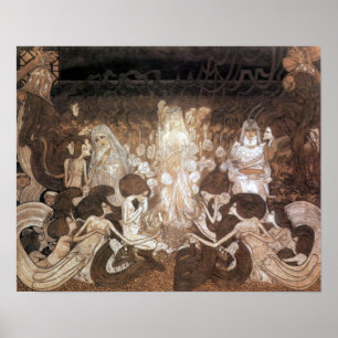 Jan Toorop The Three Brides Art Nouveau Poster