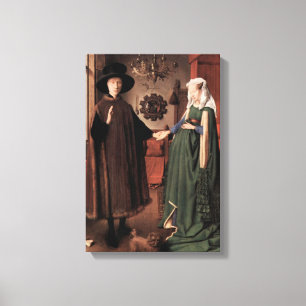 Jan Van Eyck - Arnolfini Wedding Leinwanddruck