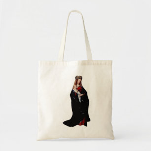 Jan van Eyck - Die Madonna in der Kirche Fine Art Tragetasche
